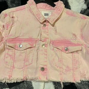 NWOT Madden NYC 3XL Denim Cropped Jacket